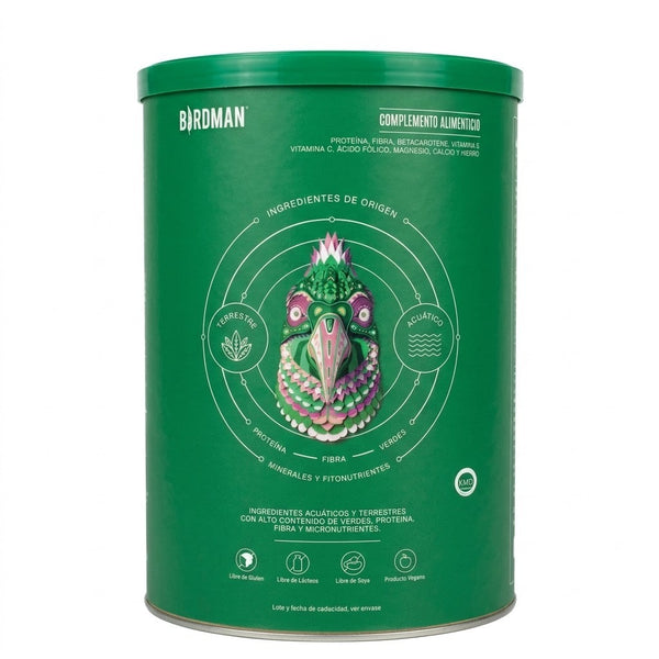 Parrot Greens & Protein Berry Vainilla Reverso