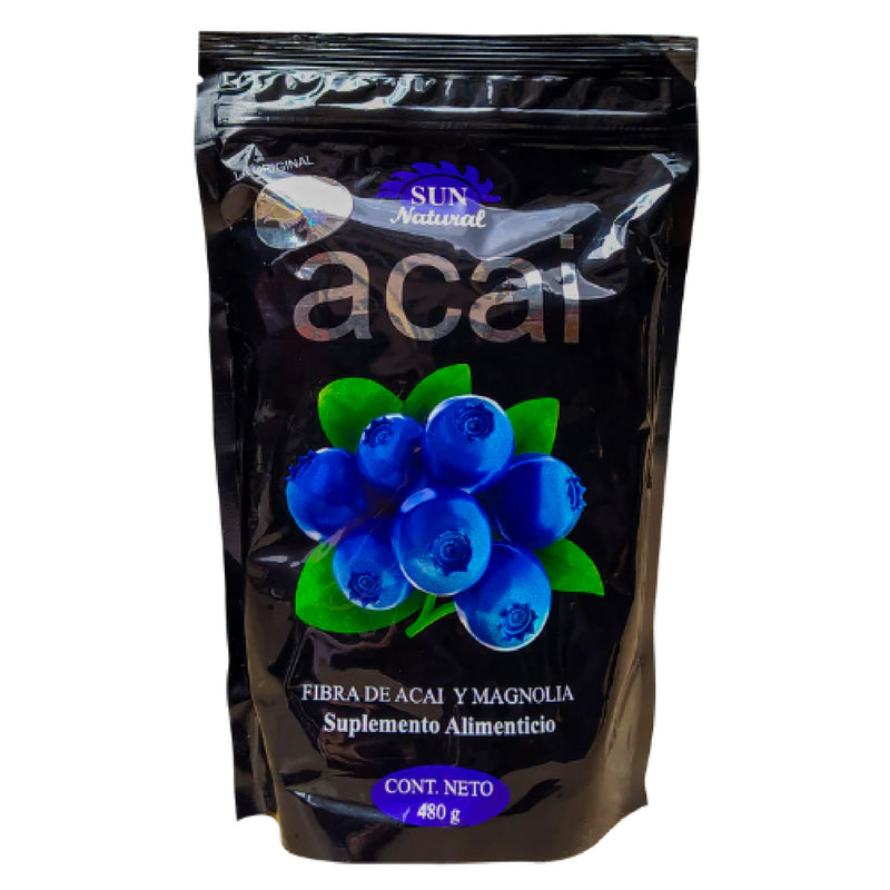 Fibra de Acai 480g - Sun Natural