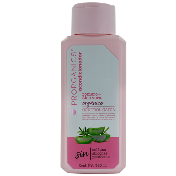 Acondicionador Prorganics Control Caída romero+ aloe vera