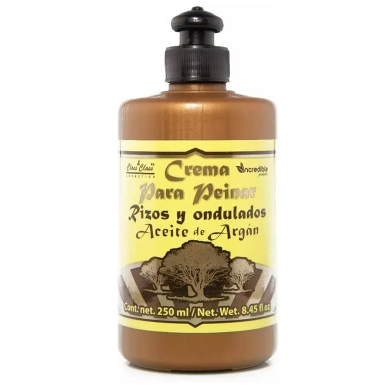 CREMA PARA PEINAR ACEITE ARGAN 250 ML - INCREDIBLE