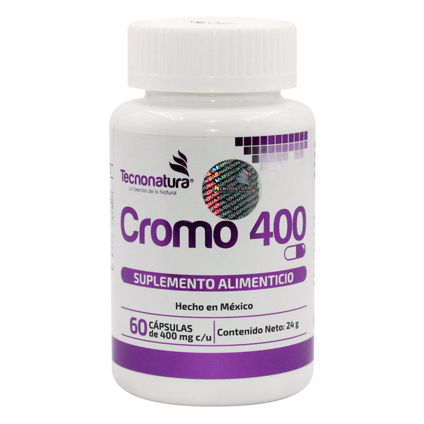 Cromo 400. 60 caps - Tecnonatura