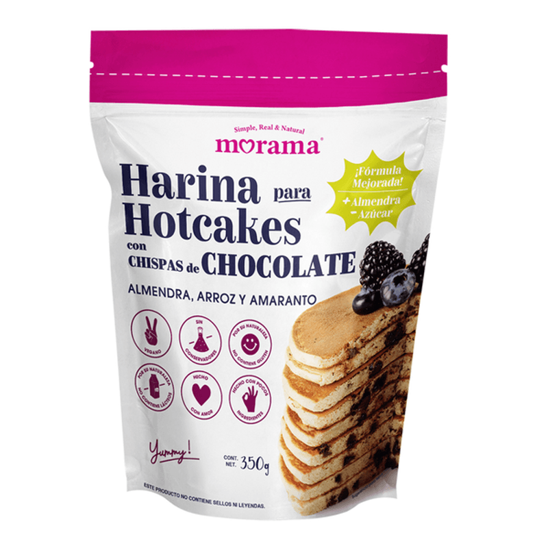 HARINA PARA HOTCAKES CON CHISPAS DE CHOCOLATE
