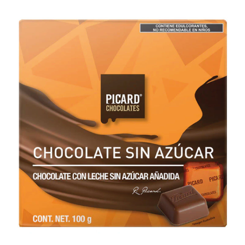 ESTUCHE DE CHOCOLATES CON LECHE SUN AZÚCAR - PICARD CHOCOLATES