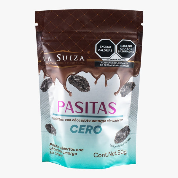 PASITAS CON CHOCOLATE AMARGO - LA SUIZA