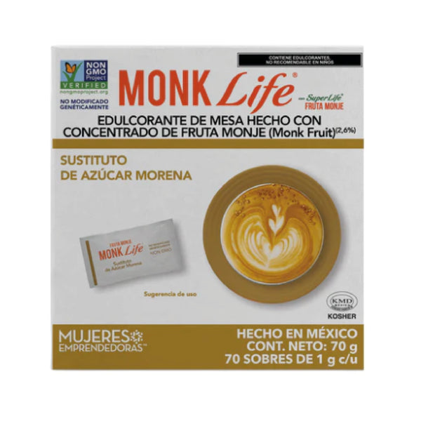 SUSTITUTO DE AZÚCAR MORENA - Monk Life