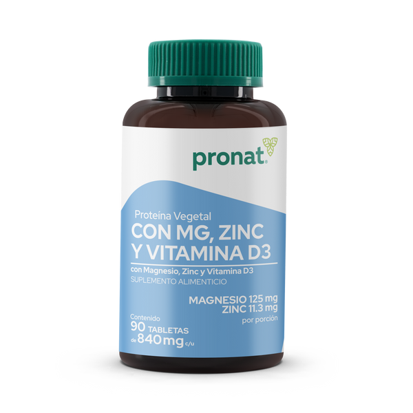 MAGNESIO, ZINC Y VITAMINA D3