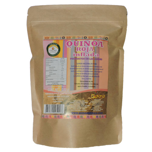 Quinoa Roja Inflada - LOS ANDES
