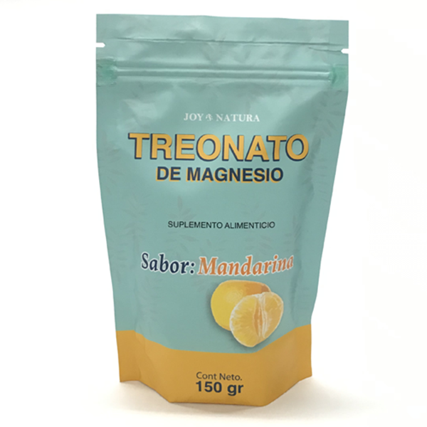 TREONATO DE MAGNESIO POLVO SABOR MANDARINA 150 GR - JOY NATURA