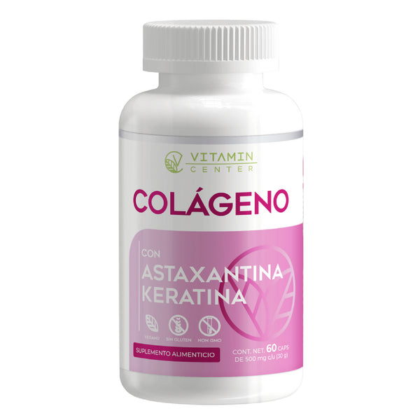 COLÁGENO, Astaxantina y Keratina - VITAMIN