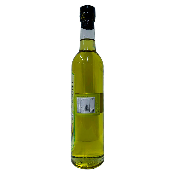 Aceite de aguacate extra virgen 500ml - San Lucas Reverso