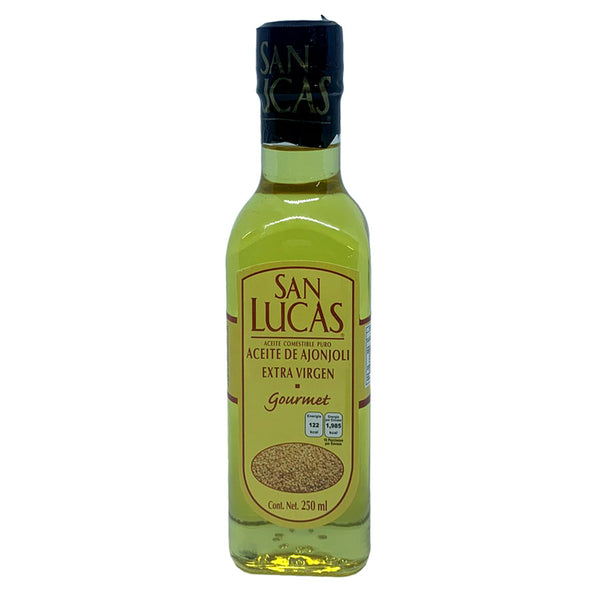 Aceite de ajonjoli extra virgen - San Lucas