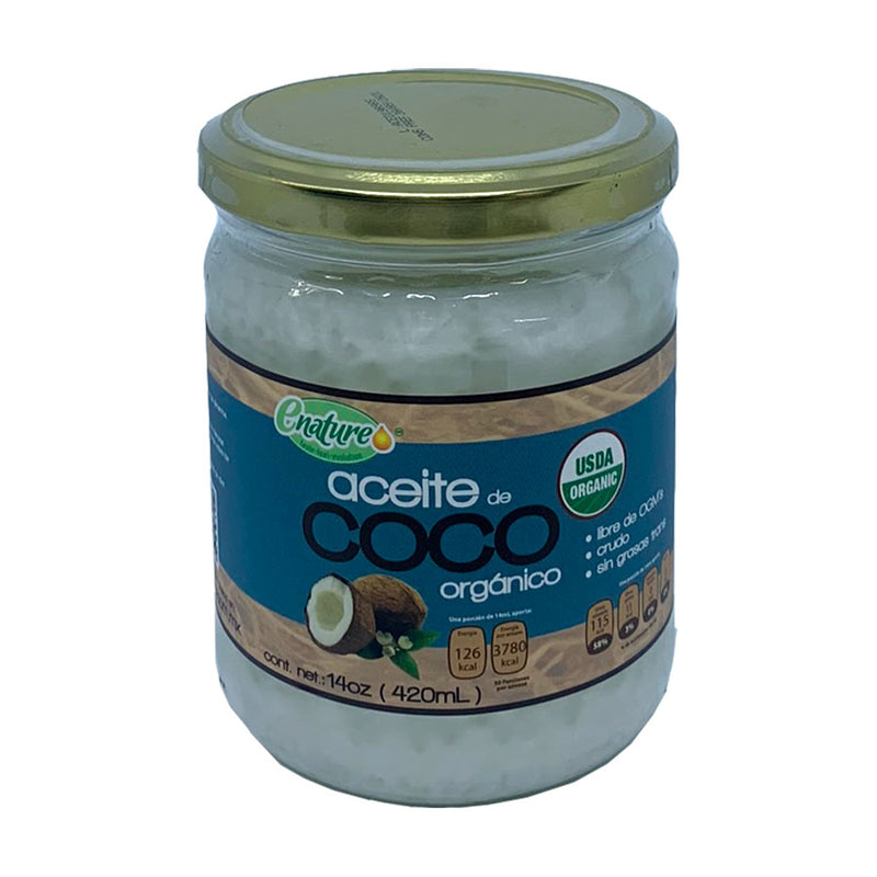 Aceite de coco organico 420ml - E Nature