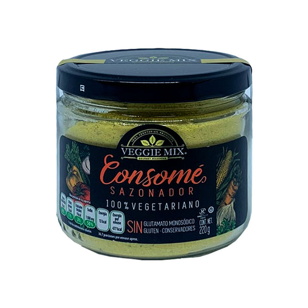 Consome sazonador vegetariano 220g - Veggie Mix