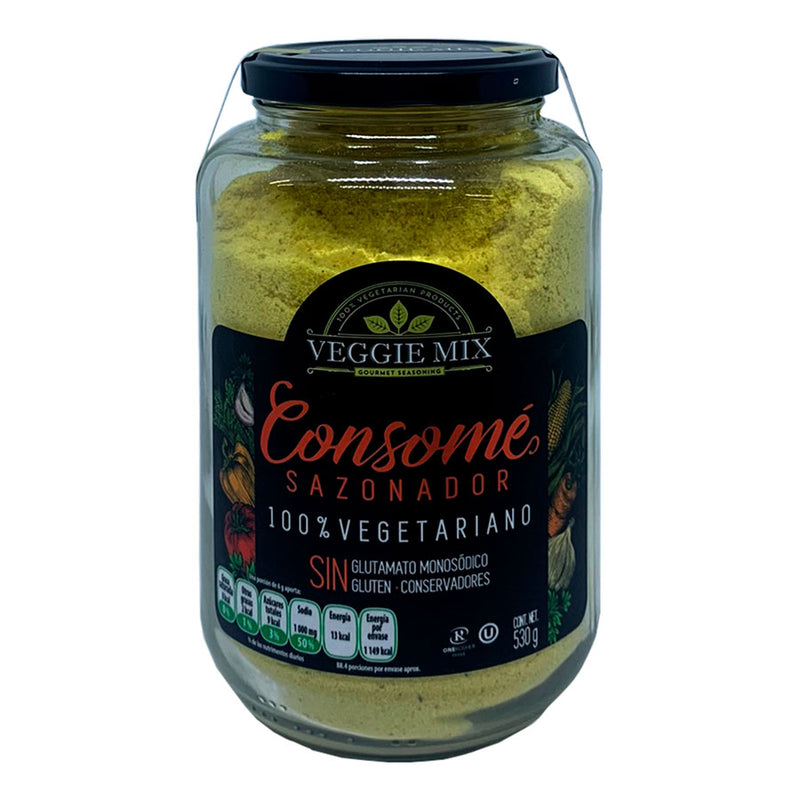 Consome sazonador vegetariano 530g - Veggie Mix