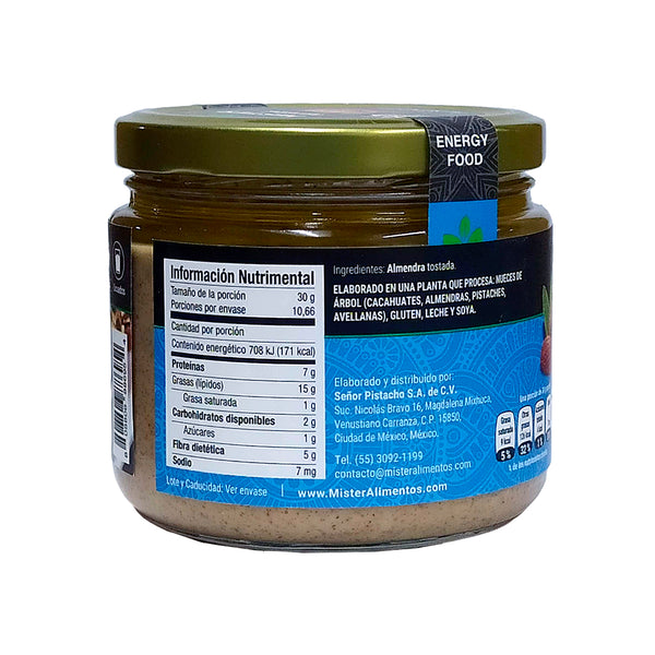 Crema de almendra - Mister Natural Reverso