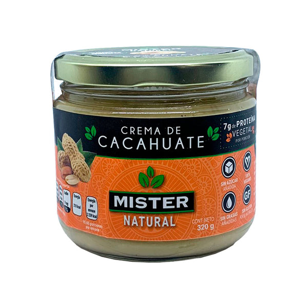 Crema de cacahuate - Mister Natural