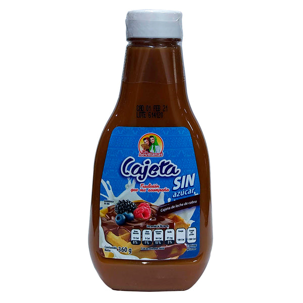 Cajeta de leche de cabra sin azúcar - Las Sevillanas