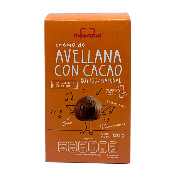 Crema de avellana con cacao - Morama