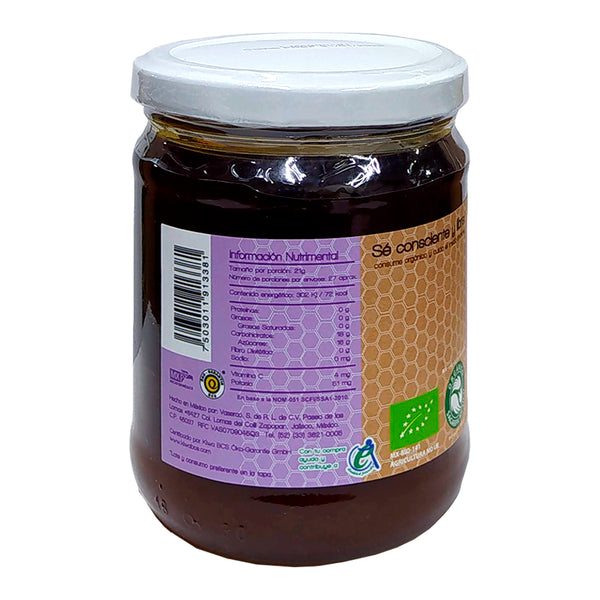 Miel de abeja orgánica 560g - E Nature Reverso