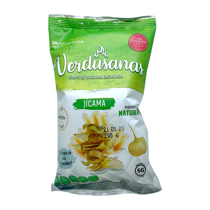 Chips de jícama enchilados - Verdusanas