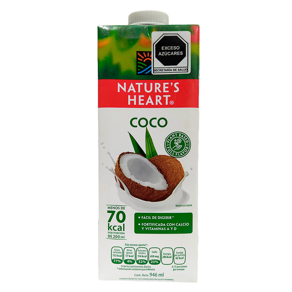 Bebida de coco 946ml - Nature's Heart