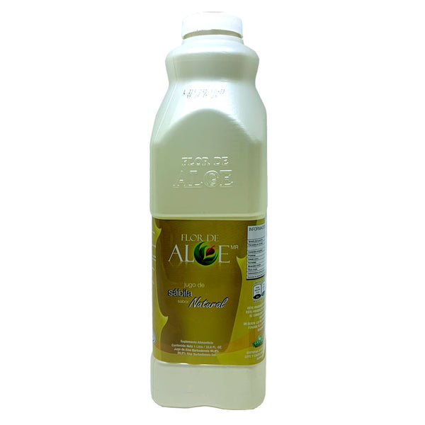 Jugo de Sábila Natural 1 lt - Flor de Aloe