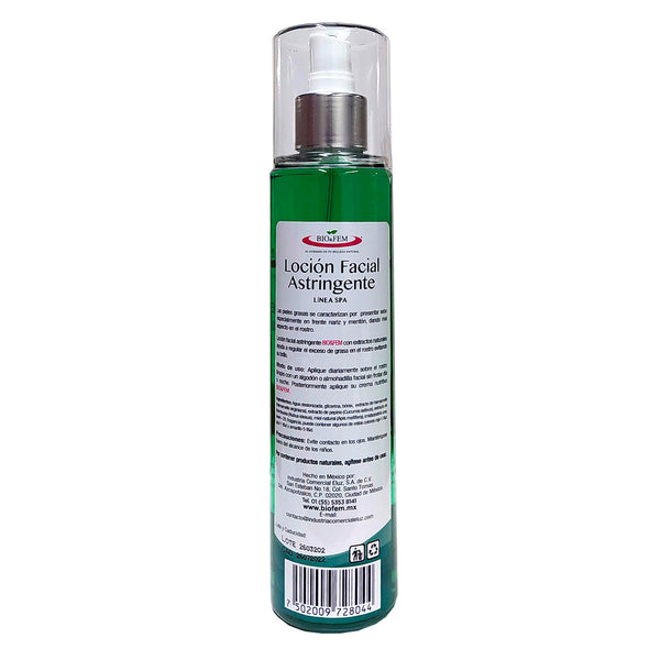 Locion facial astringente - Bio&Fem Reverso