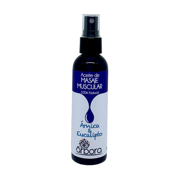 Aceite de masaje muscular 90ml - Árbora