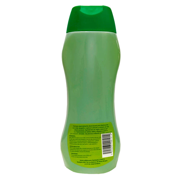 Shampoo de chile jalapeño - Nutrimanía Reverso