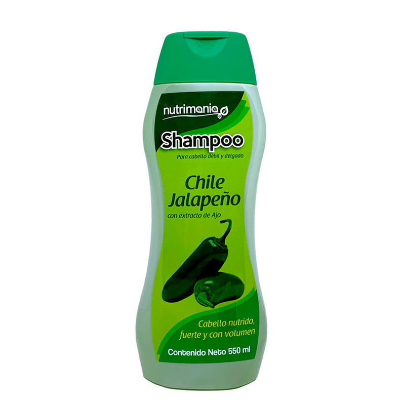 Shampoo de chile jalapeño - Nutrimanía