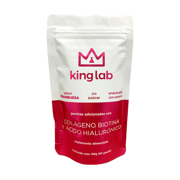 Gomitas con colágeno, biotina y ácido hialurónico - King Lab