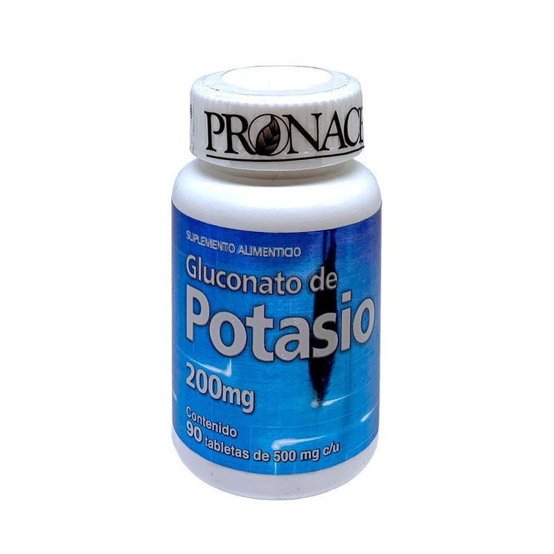 Gluconato de Potasio 200mg - 90 tabs - PRONACEN