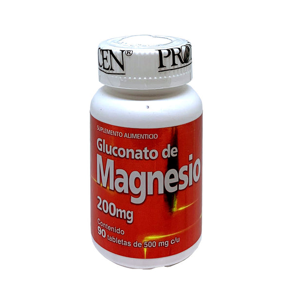 Gluconato de Magnesio 200 Mg - 90 tabs - PRONACEN