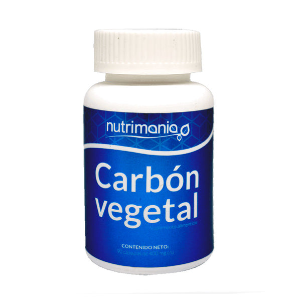 Carbon Vegetal 400mg - Nutrimanía