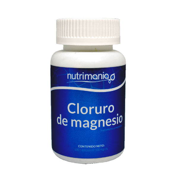 Cloruro de Magnesio 500mg - Nutrimanía