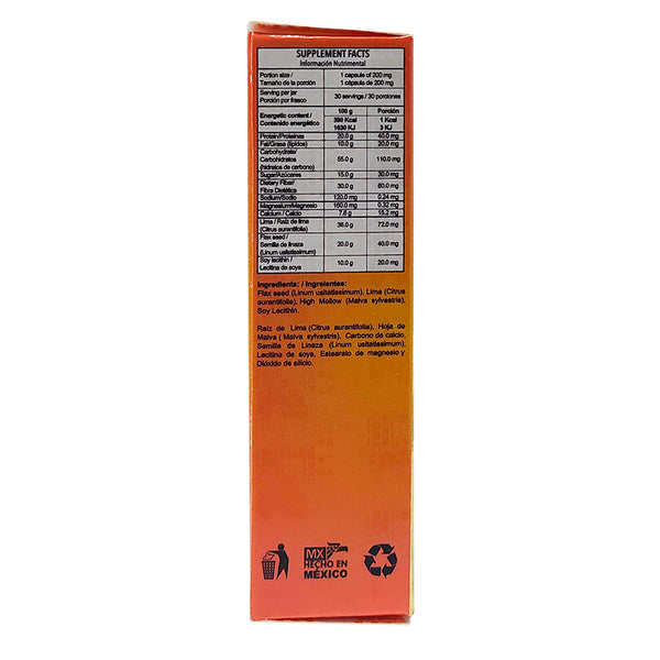 Sukunai Kiros 200mg - 30 cáps - Naturacastle Reverso