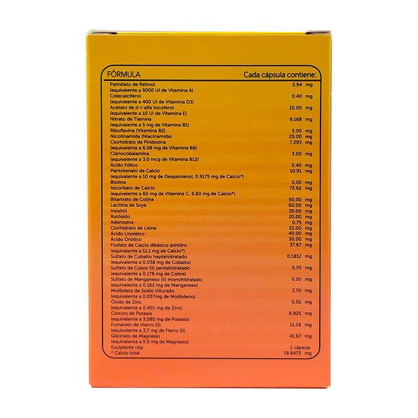 Vitaminas y minerales 30 caps - Vivioptal Reverso
