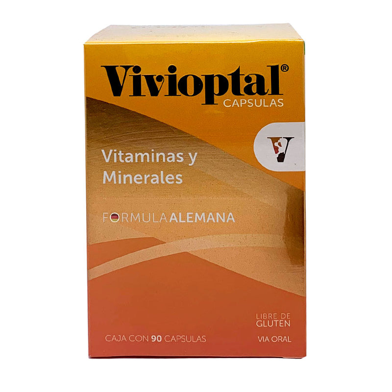 Vitaminas y minerales 90caps - Vivioptal