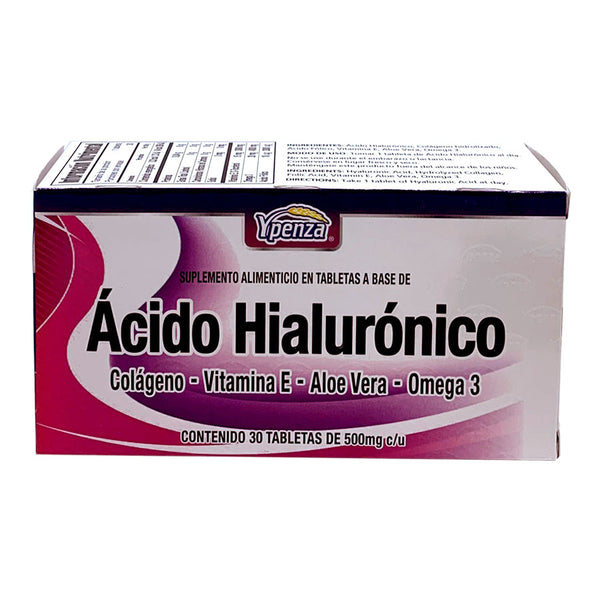 Ácido Hialuronico 500mg - Ypenza