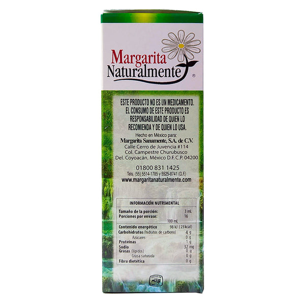 Extracto de pasiflora compuesta - Margarita Naturalmente Reverso