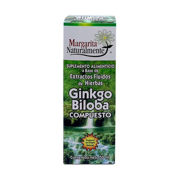 Extracto de ginko biloba compuesto - Margarita Naturalmente