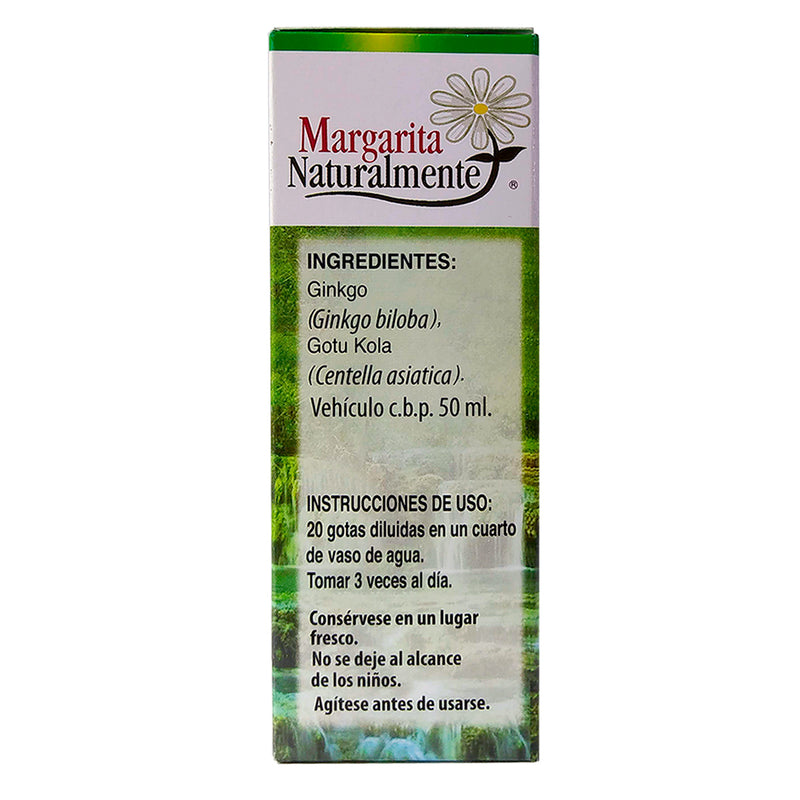 Extracto de ginko biloba compuesto - Margarita Naturalmente