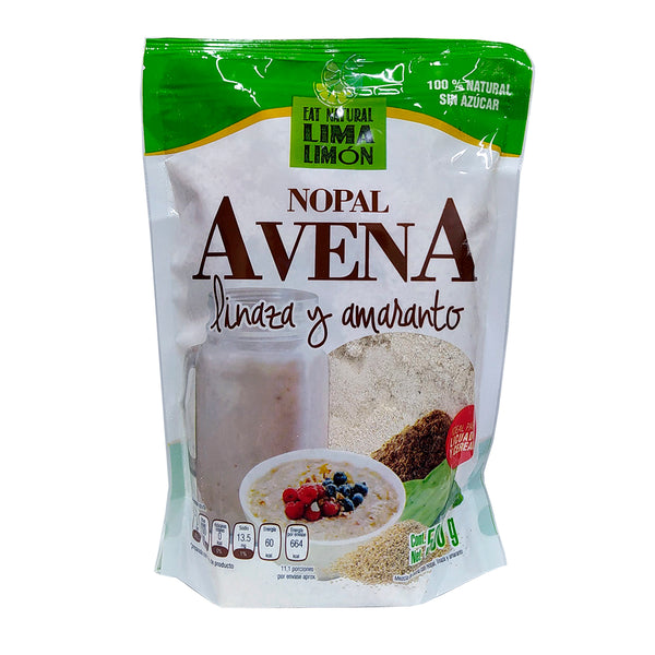 Nopal, avena, linaza y amaranto 500g - Lima Limón