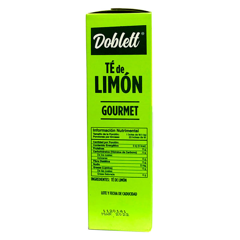 Té de limón Doblett