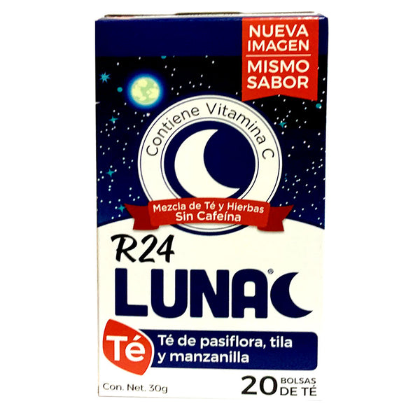 Té R24 Luna con pasiflora, tila y manzanilla