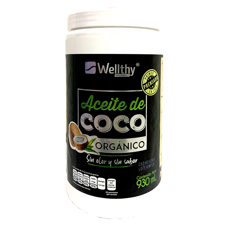 Aceite de coco orgánico 930ml - Bionutrients