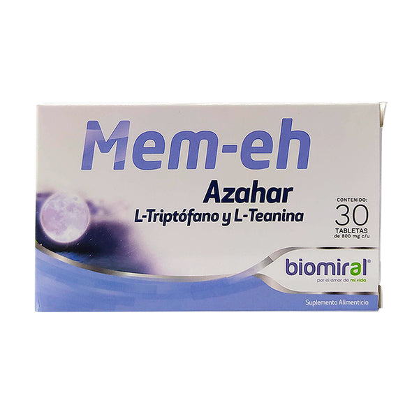 Mem-eh - Azahar, L- Triptófano y L-Teanina - Biomiral
