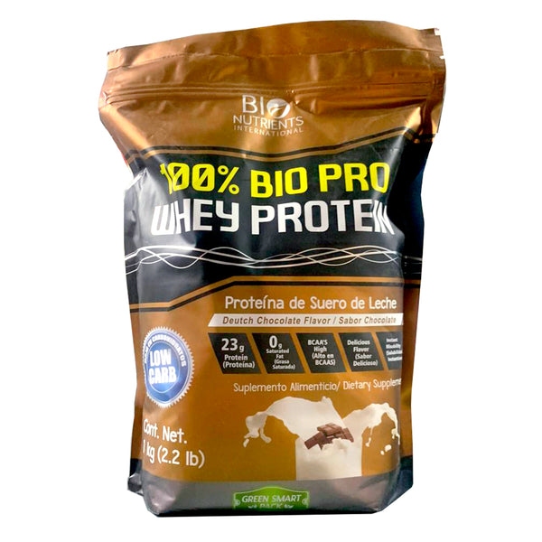 100% Bio Pro Whey Protein Chocolate 1Kg - Bio Nutrients