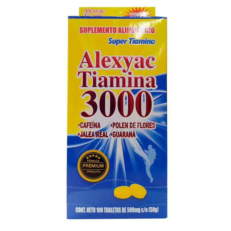 Tiamina 3000 - 500mg - Alexyac