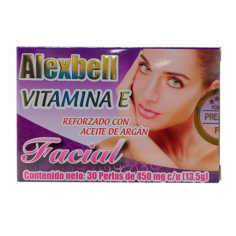 Vitamina E facial 450mg - Alexbell
